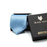 AZURE DOTS TIE
